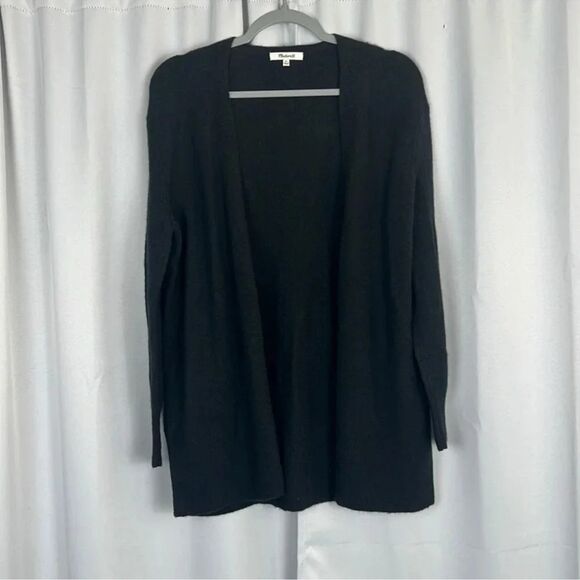Madewell Cozy Walker Cardigan Black XS - Picture 2 of 5